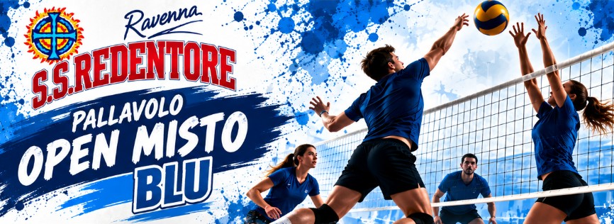 Pallavolo Open Mista Blu