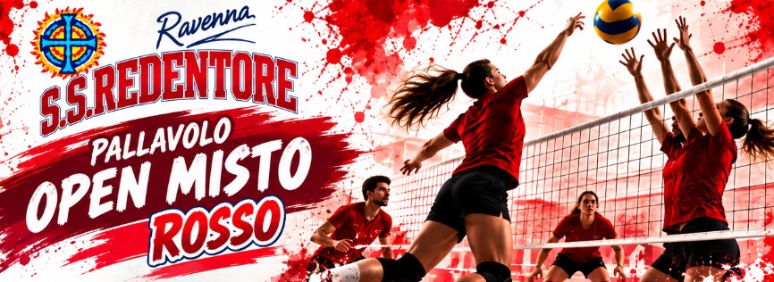 Pallavolo Open Mista Rosso